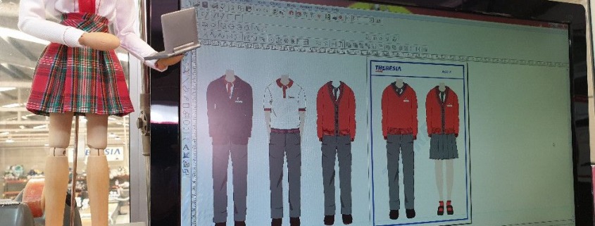 Proceso de fabricación de un uniforme escolar personalizado