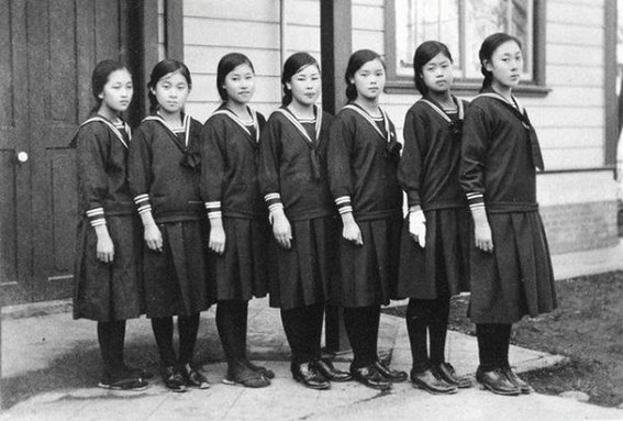 uniforme escolar en Japón